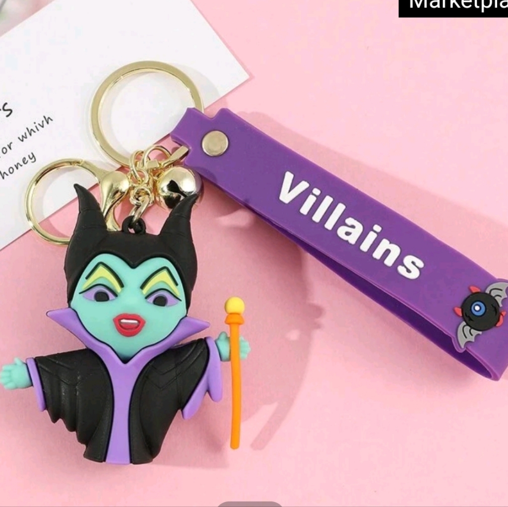 Maleficent Keychain